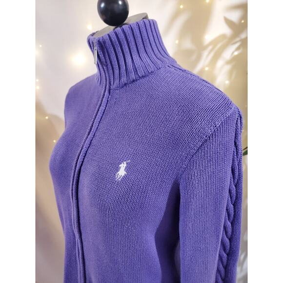 Ralph Lauren Purple Women's Sweater by [Brand] - Picture 4 of 13